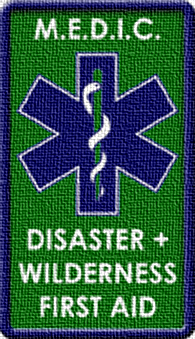 Disaster + Wilderness First Aid PATCH - Click Image to Close
